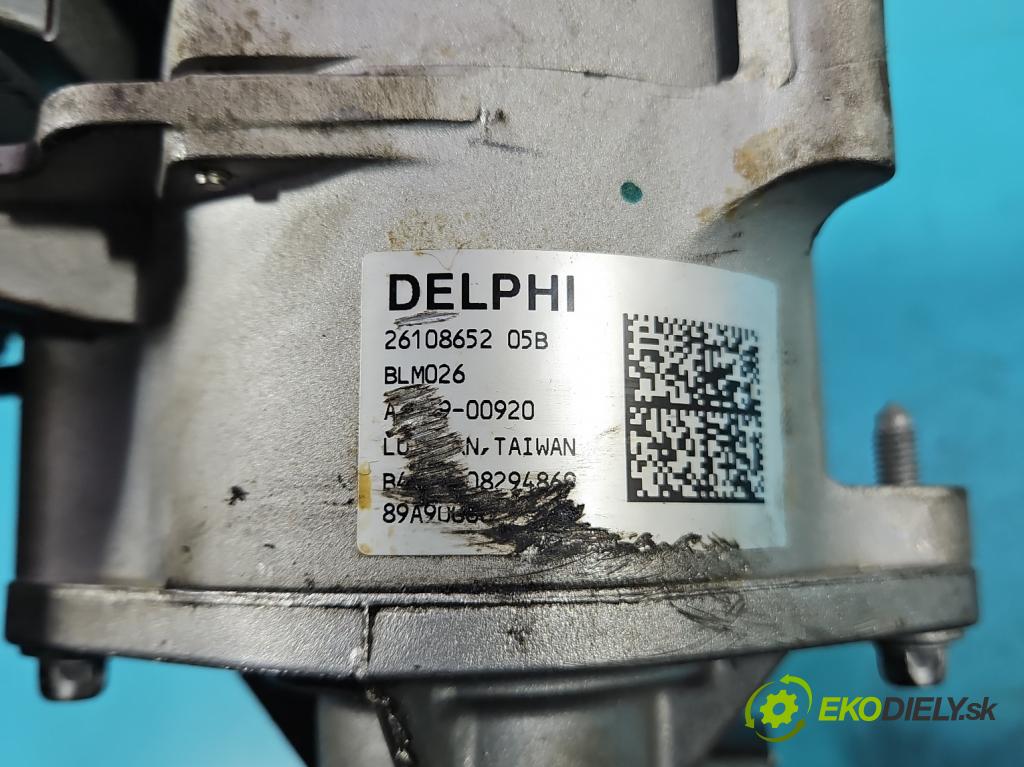 Opel Meriva A 2002-2010 1.6 16V 101 HP manual 74 kW 1598 cm3 5- čerpadlo posilovač 26108652 (Servočerpadlo, pumpa riadenia)