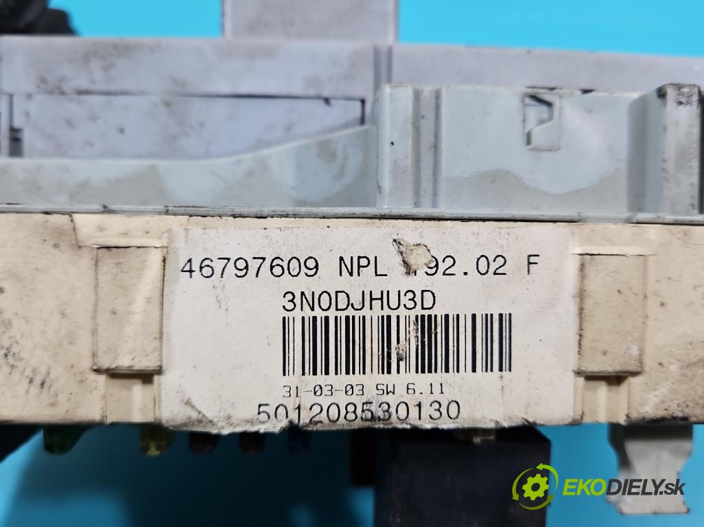 Fiat Stilo 1.6 16V 103 HP manual 76 kW 1596 cm3 5- riadiaca jednotka motora 55186425
