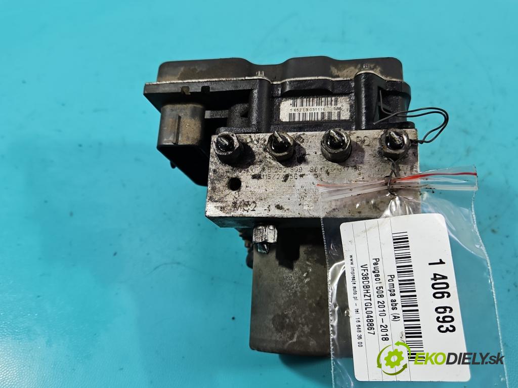 Peugeot 508 2010-2018 1.6 hdi 120 HP automatic 88 kW 1560 cm3 4- čerpadlo abs 0265252809 (Pumpy ABS)