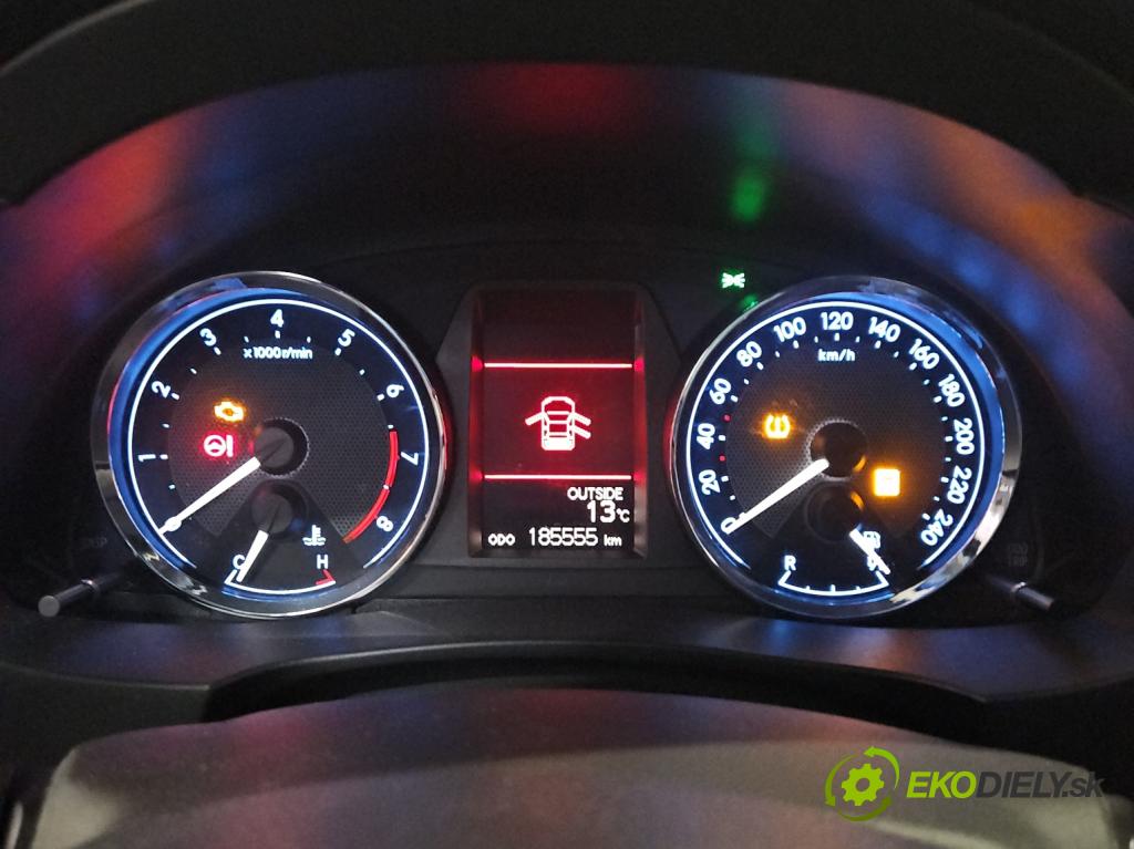 Toyota Corolla E16/E18  2013-2019 1.6 16V 132  HP manual 97 kW 1598 cm3 4- prístrojovka/ budíky 83800-F2271 (Prístrojové dosky, displeje)