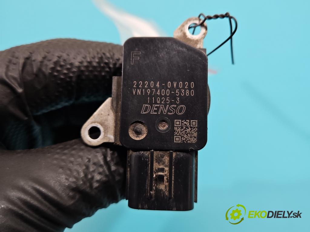 Toyota Corolla E16/E18  2013-2019 1.6 16V 132  HP manual 97 kW 1598 cm3 4- průtokoměr: 22204-0V020 (Váhy vzduchu)