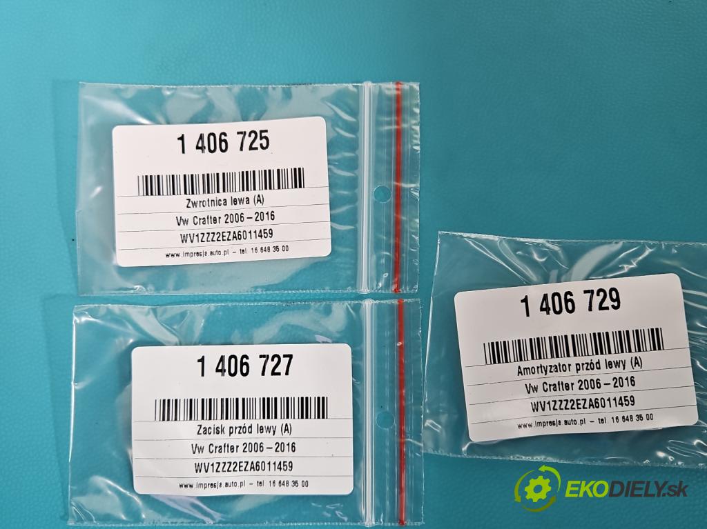 Vw Crafter 2006-2016 2.5 tdi 109 HP manual 80 kW 2461 cm3 5- náboj ľavé  (Náboje)