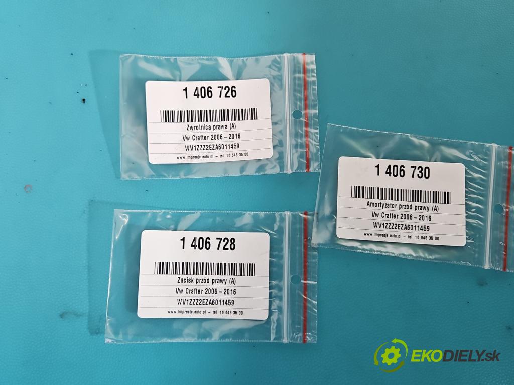 Vw Crafter 2006-2016 2.5 tdi 109 HP manual 80 kW 2461 cm3 5- náboj pravé  (Náboje)