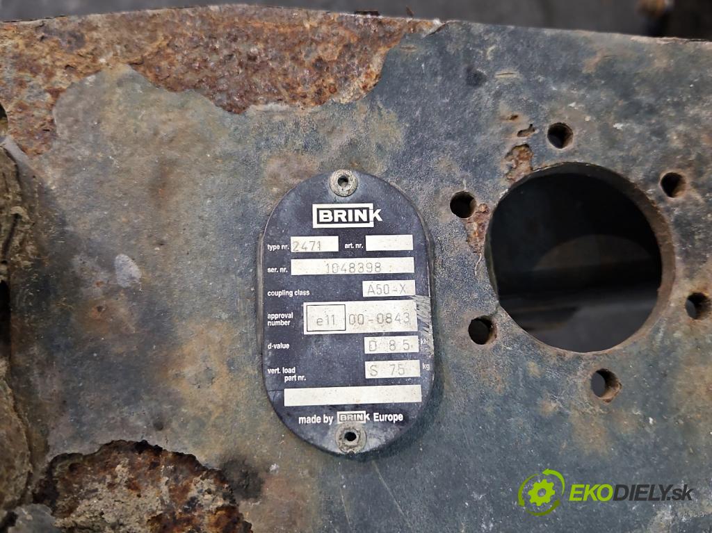 Vw Crafter 2006-2016 2.5 tdi 109 hp manual 80 kW 2461 cm3 5- oko tažné  (Tažná zařízení)