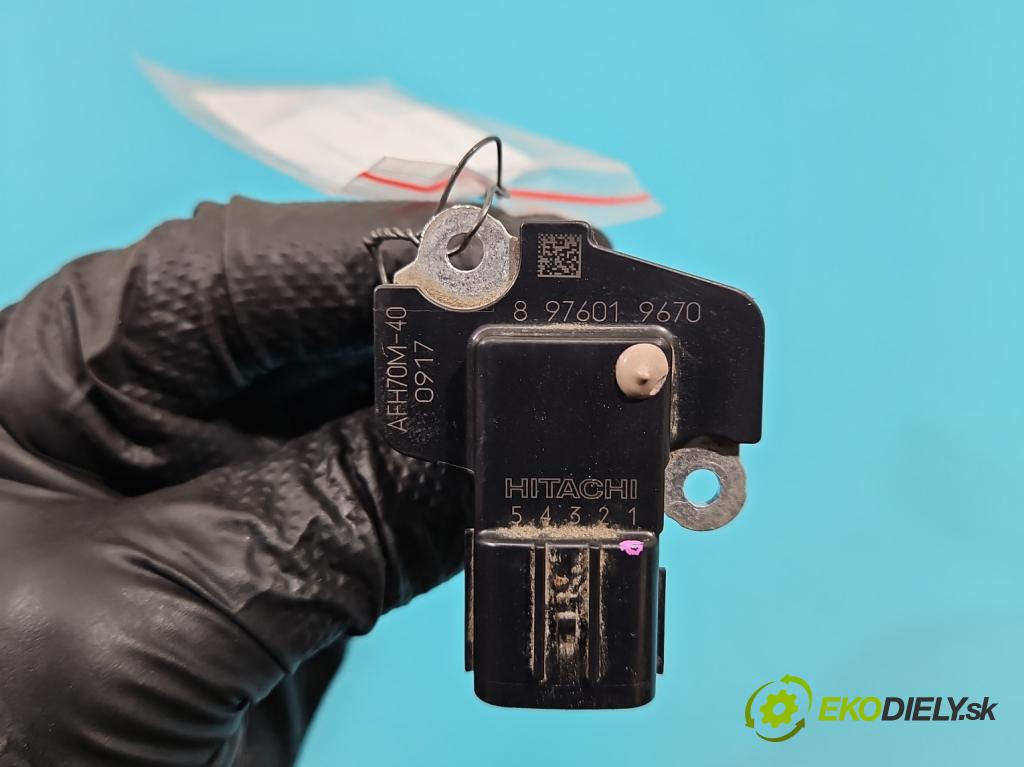 Isuzu D-Max III 2019- 1.9 DDI: 163 HP manual 120 kW 1898 cm3 5- průtokoměr: 8976019670 (Váhy vzduchu)