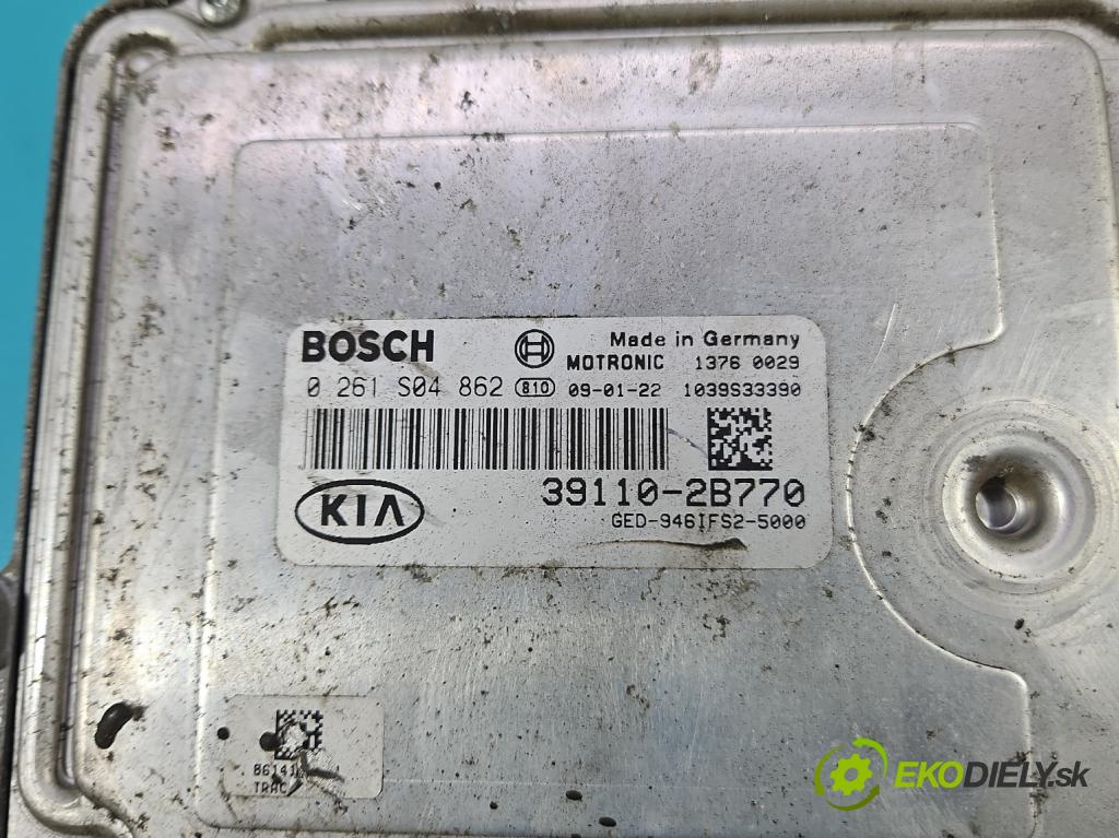 Kia Ceed I 2006-2012 1.6 16V 129 HP manual 95 kW 1591 cm3 5- riadiaca jednotka motora 0261S04862