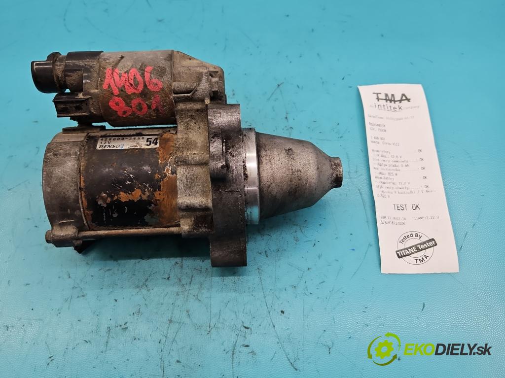Honda Civic VIII 2006-2011 1,4.0 16V 83 HP automatic 61 kW 1339 cm3 5- štartér 428000-3460 (Štartéry)