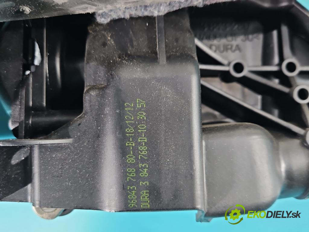 Citroen C4 Picasso I 2006-2013 1.6 hdi 111KM manual 82 kW 1560 cm3 5- Páka: Změny: stupeň,rýchlosť 9684376880 (Rýchlostná páka (kulisa))