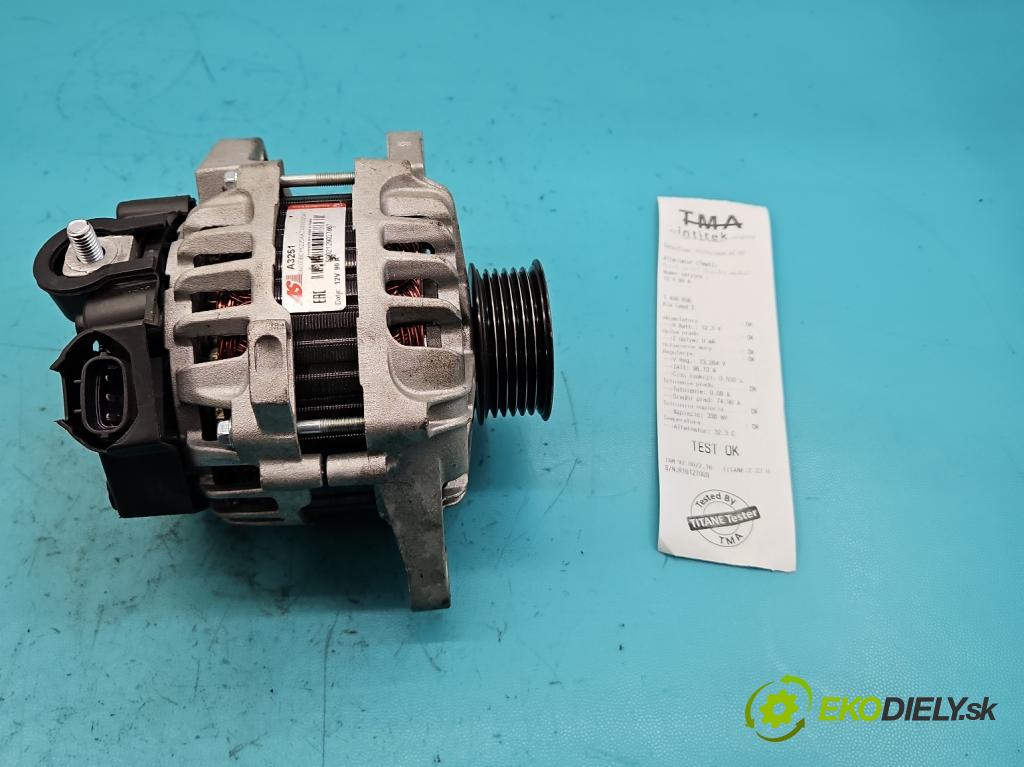 Kia Ceed I 2006-2012 1.6 16V 129 HP manual 95 kW 1591 cm3 5- Alternator  (Alternátory)