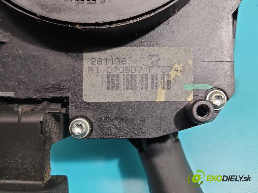 Peugeot 207 1.4 16V 88 hp manual 65 kW 1360 cm3 5- Přepínač sdružený 96630724XT (Páčky pod volantem)