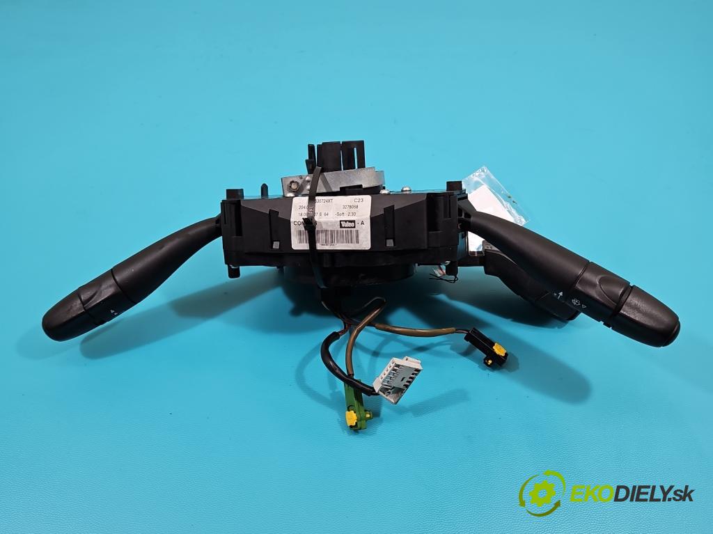 Peugeot 207 1.4 16V 88 hp manual 65 kW 1360 cm3 5- Přepínač sdružený 96630724XT (Páčky pod volantem)