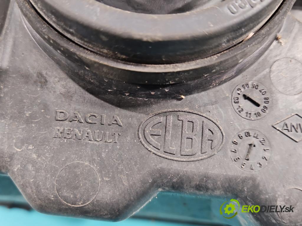 Dacia Logan I 2005-2014 1.6 8V 87 HP manual 64 kW 1598 cm3 4- Reflektor: pravý 8200211006 (Pravé)