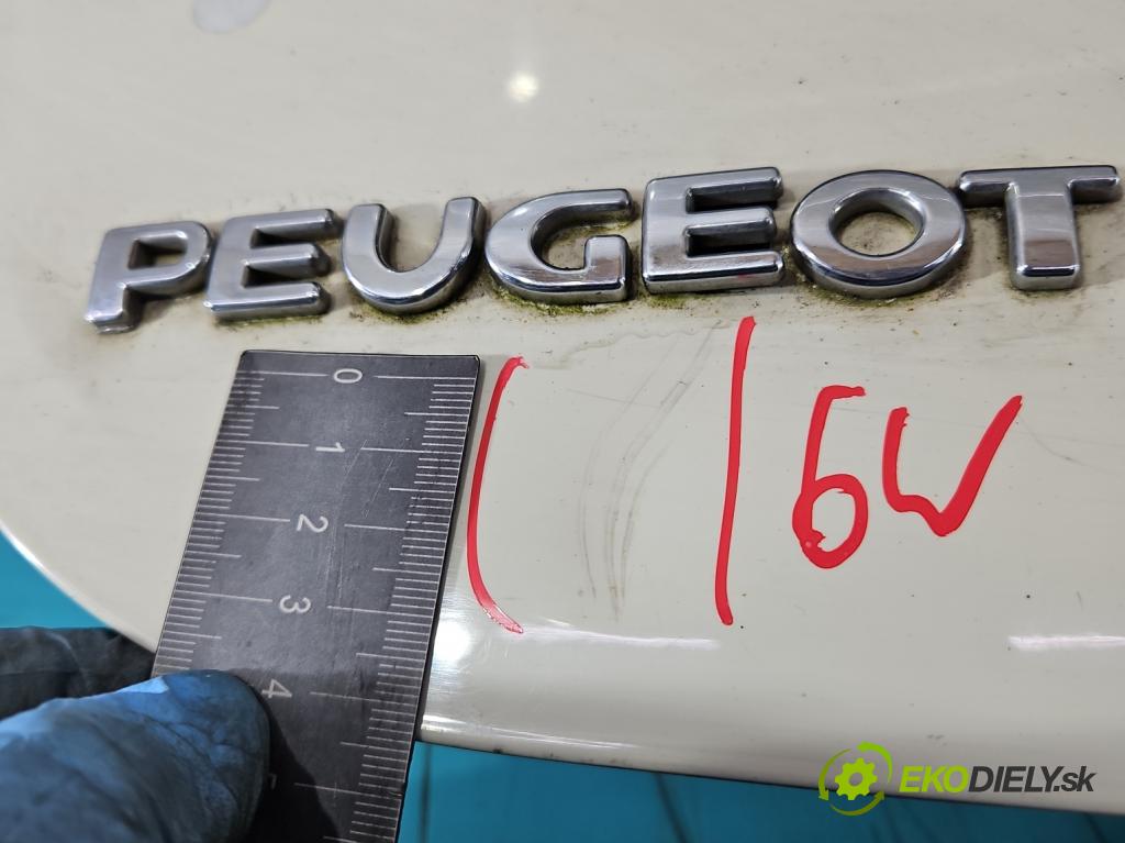 Peugeot 207 1.6 hdi 109 hp manual 80 kW 1560 cm3 2- zadní kufrové dveře  (Zadní kapoty)