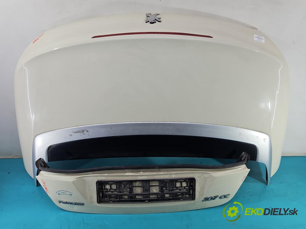 Peugeot 207 1.6 hdi 109 hp manual 80 kW 1560 cm3 2- zadní kufrové dveře  (Zadní kapoty)