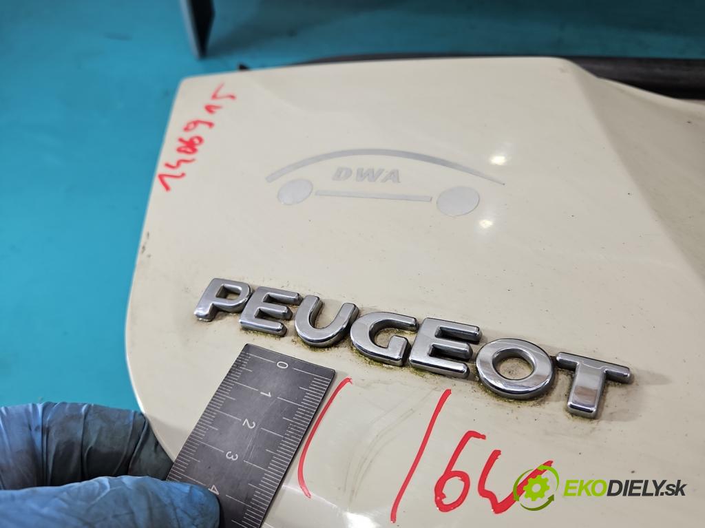 Peugeot 207 1.6 hdi 109 hp manual 80 kW 1560 cm3 2- zadní kufrové dveře  (Zadní kapoty)
