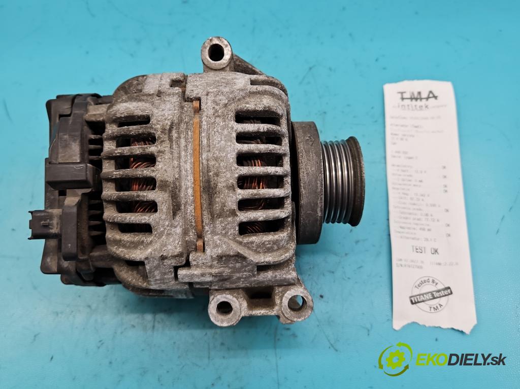 Dacia Logan I 2005-2014 1.6 8V 87 HP manual 64 kW 1598 cm3 4- Alternator 0124415038 (Alternátory)