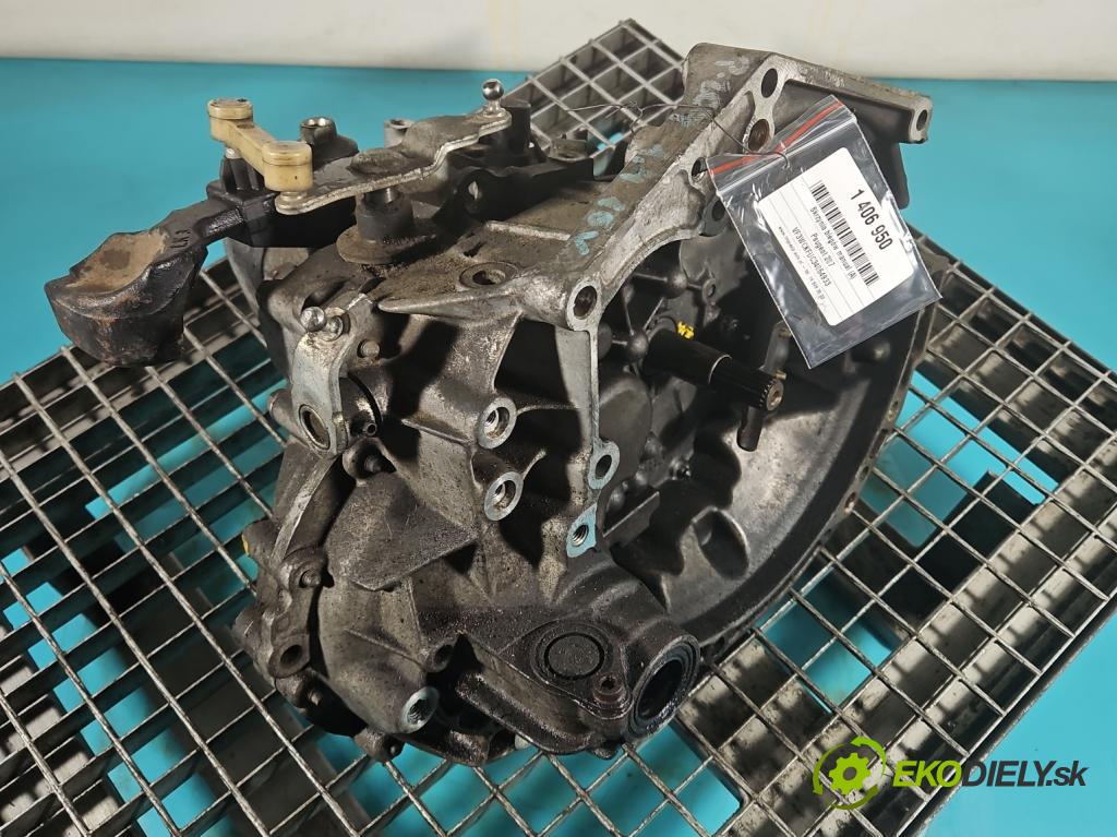 Peugeot 207 1.4 16V 88 HP manual 65 kW 1360 cm3 5- prevodovka stupeň,rýchlosť manual 20CQ25