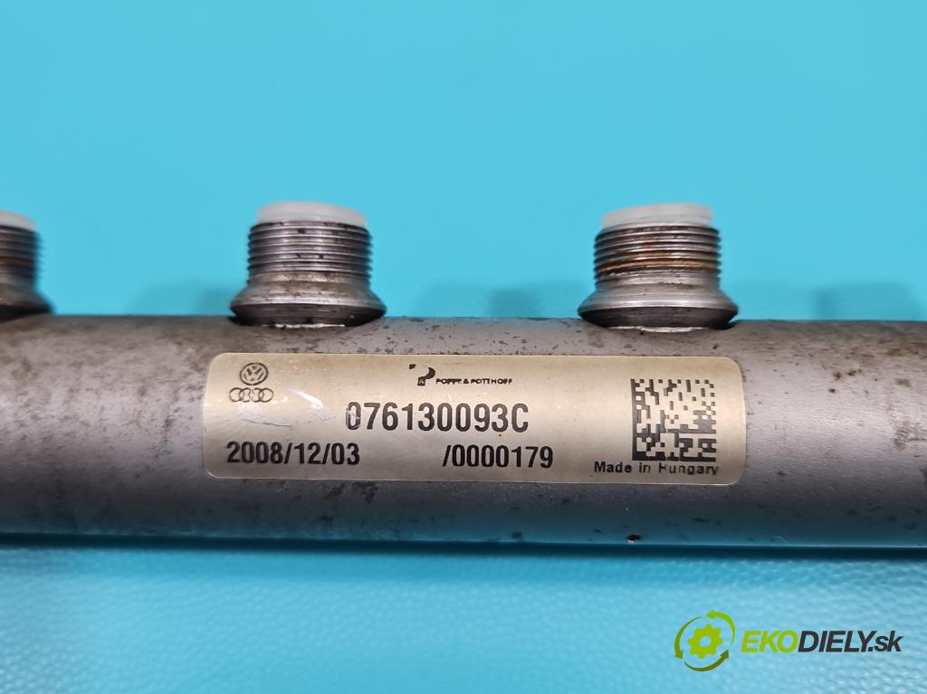 Vw Crafter 2006-2016 2.5 tdi 109 HP manual 80 kW 2461 cm3 5- lišta vstrekovacia 076130093C (Vstrekovacie lišty)