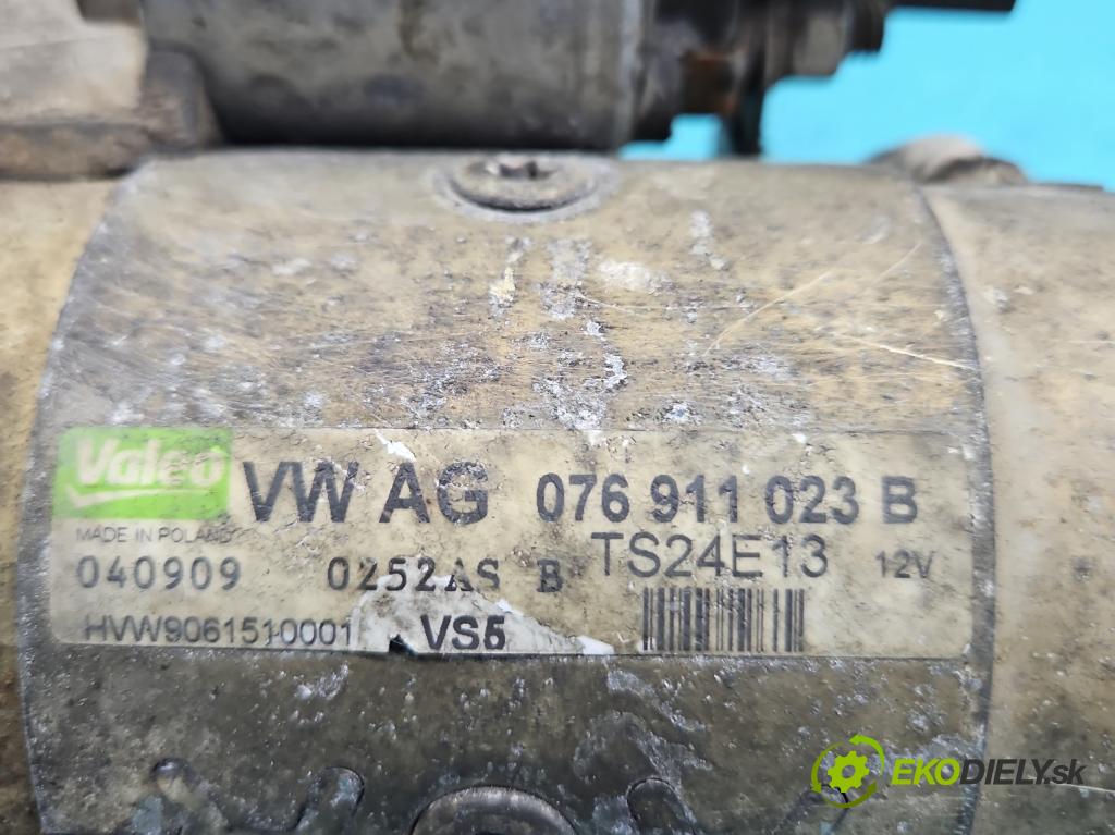 Vw Crafter 2006-2016 2.5 tdi 109 HP manual 80 kW 2461 cm3 5- štartér 076911023B (Štartéry)