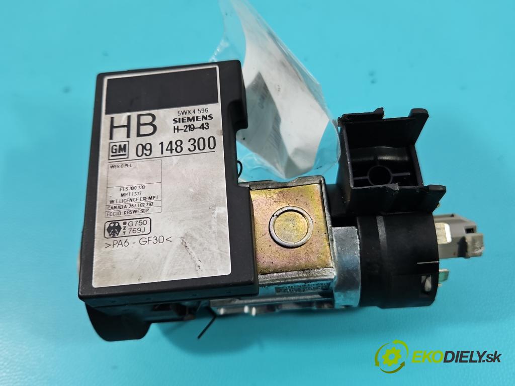 Opel Vectra B 1995-2002 2.0 dtl 82 HP manual 60 kW 1995 cm3 4- Spínačka 09148300 (Spínacie skrinky a kľúče)