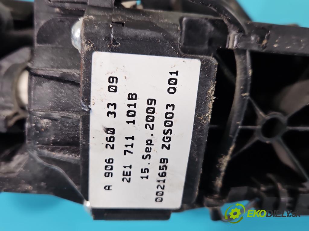 Vw Crafter 2006-2016 2.5 tdi 109 HP manual 80 kW 2461 cm3 5- Páka: Změny: stupeň,rýchlosť A9062603309 (Rýchlostná páka (kulisa))