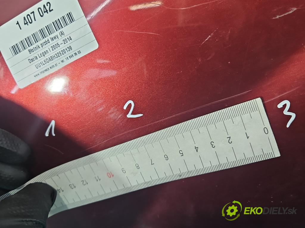 Dacia Logan I 2005-2014 1.6 8V 87 hp manual 64 kW 1598 cm3 4- blatnik přední levý  (Predné ľavé)