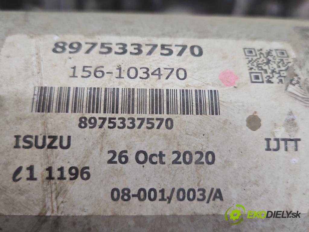 Isuzu D-Max III 2019- 1.9 DDI: 163 HP manual 120 kW 1898 cm3 5- Hřídel: zadné 8975337570 (Kardaňový hriadeľ)