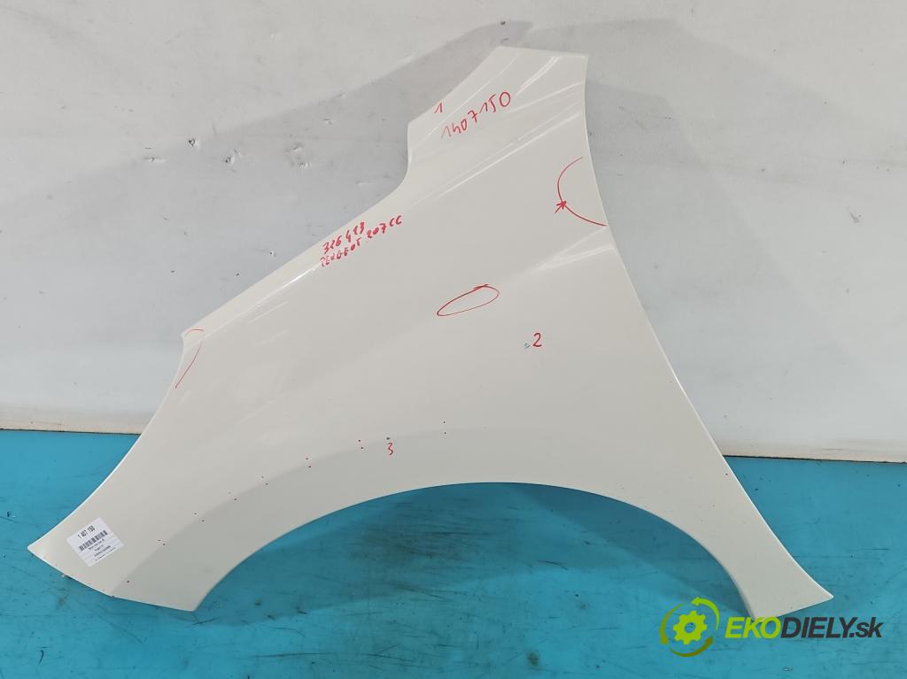 Peugeot 207 1.6 hdi 109 hp manual 80 kW 1560 cm3 2- blatnik přední levý  (Predné ľavé)