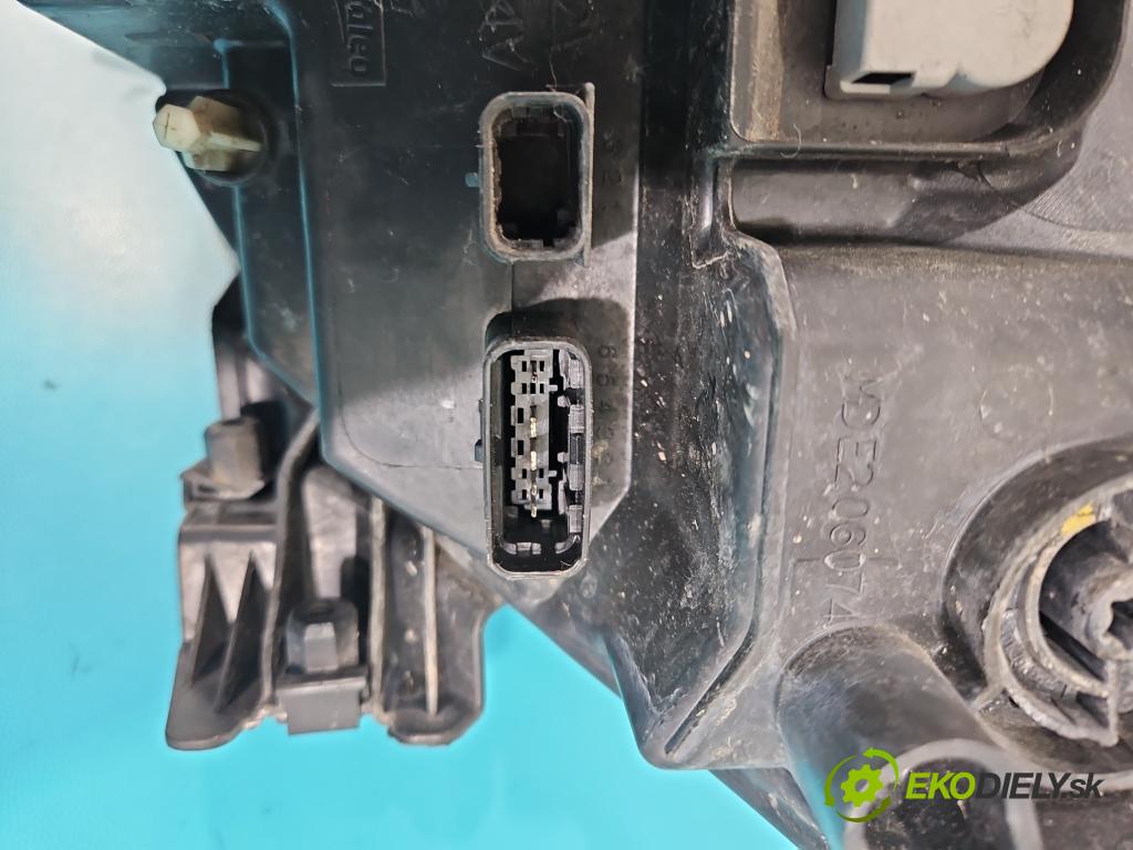 Renault Laguna III 2007-2015 2.0 dci 131 HP manual 96 kW 1995 cm3 5- Reflektor: pravý 89901841 (Pravé)