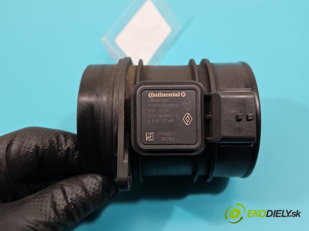 Renault Laguna III 2007-2015 2.0 dci 131 HP manual 96 kW 1995 cm3 5- průtokoměr: 8200280065 (Váhy vzduchu)