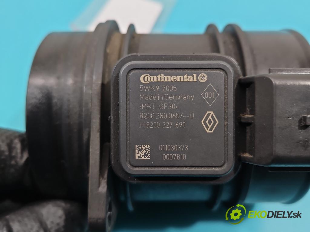 Renault Laguna III 2007-2015 2.0 dci 131 HP manual 96 kW 1995 cm3 5- průtokoměr: 8200280065 (Váhy vzduchu)
