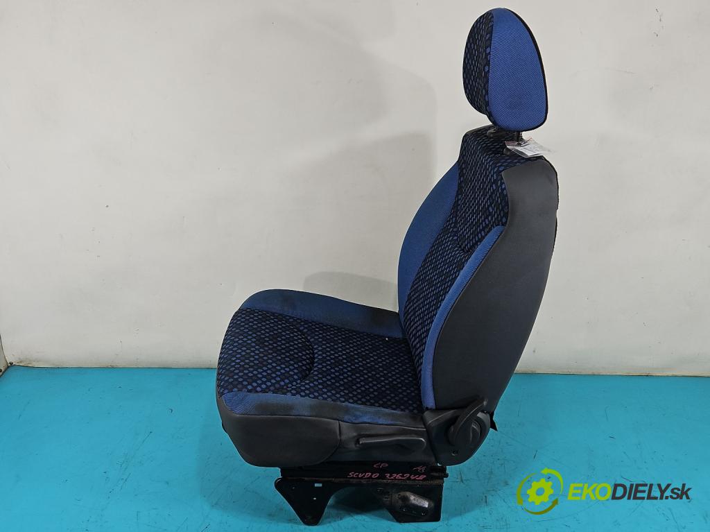 Fiat Scudo II 2006-2016 2.0 jtd 128 HP manual 94 kW 1997 cm3 5- Sedačka ľavý  (Sedačky, sedadlá)