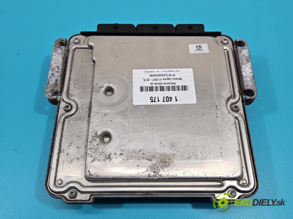 Renault Laguna III 2007-2015 2.0 dci 131 HP manual 96 kW 1995 cm3 5- riadiaca jednotka motora 8200726880