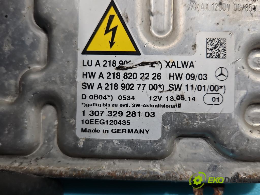 Mercedes CLS II C218 2010-2018 4.7 V8 (278922) automatic 315 kW 4664 cm3 4- střídač: xenon A2188202226 (Riadiaca jednotka xenónu)
