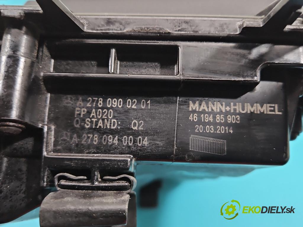 Mercedes CLS II C218 2010-2018 4.7 V8 (278922) automatic 315 kW 4664 cm3 4- obal filtra vzduchu  (Obaly filtrov vzduchu)