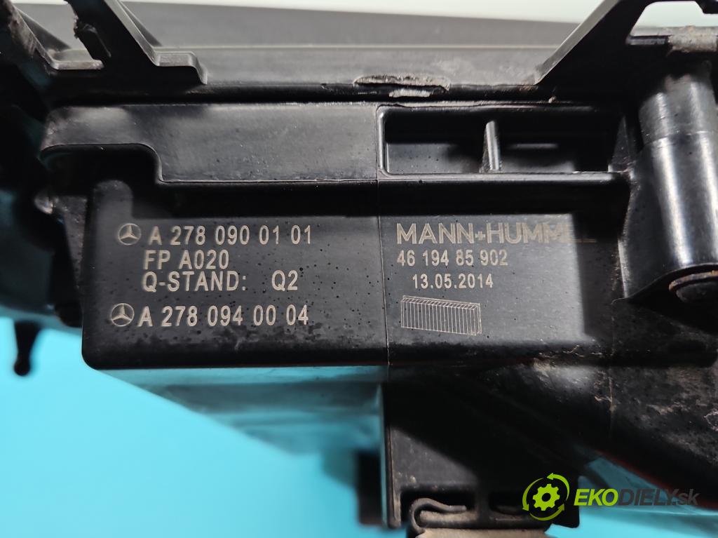 Mercedes CLS II C218 2010-2018 4.7 V8 (278922) automatic 315 kW 4664 cm3 4- obal filtra vzduchu  (Obaly filtrov vzduchu)