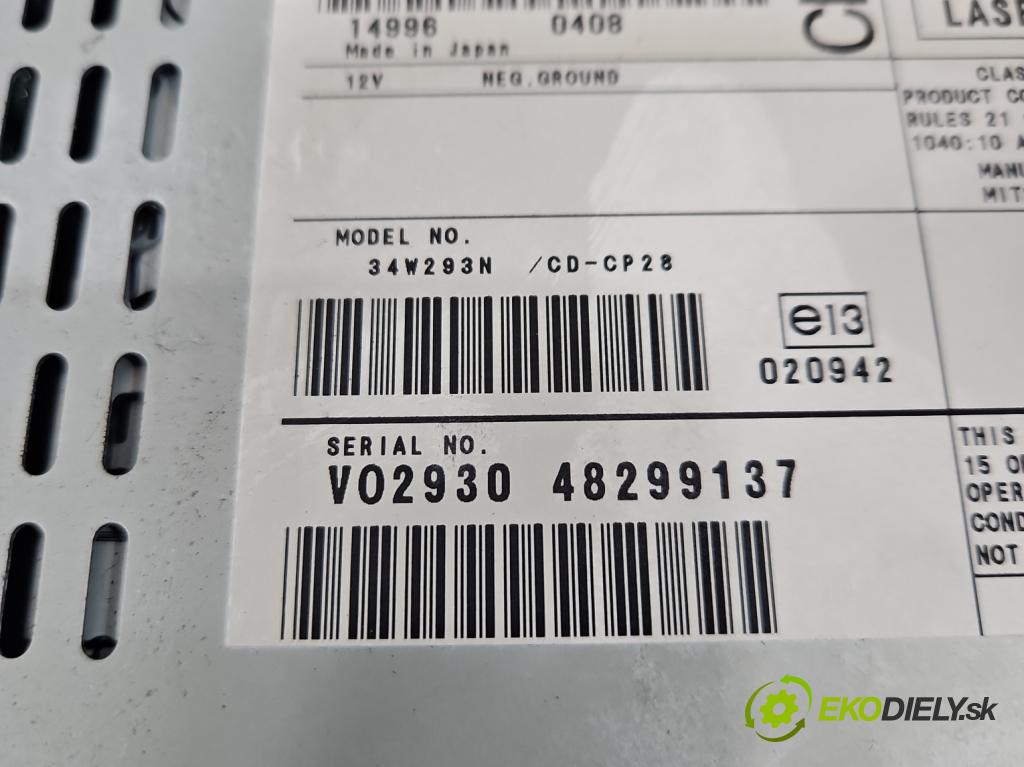 Volvo XC90 I 2002-2014 2.9 T6 272 HP automatic 200 kW 2922 cm3 5- Radio originál 30679465-1