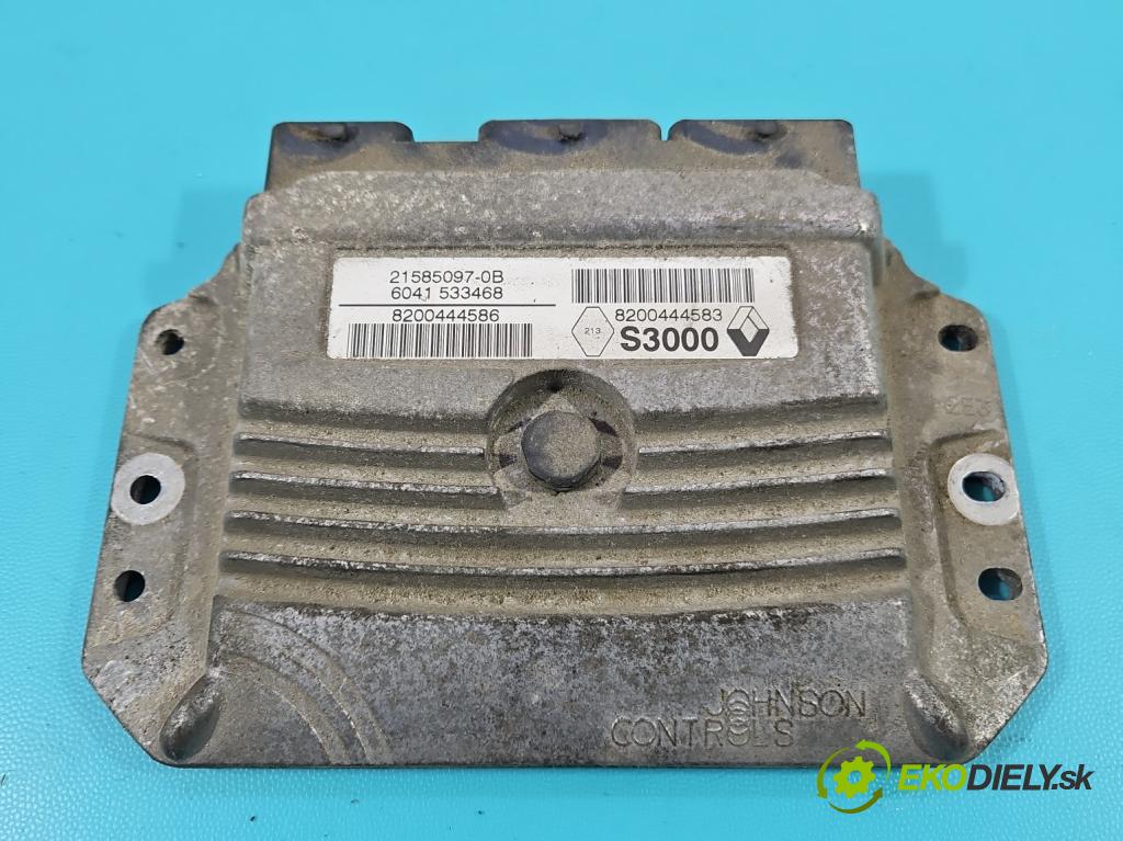 Renault Laguna II 2001-2007 2.0 T 170 HP manual 125 kW 1998 cm3 5- riadiaca jednotka motora 8200444586