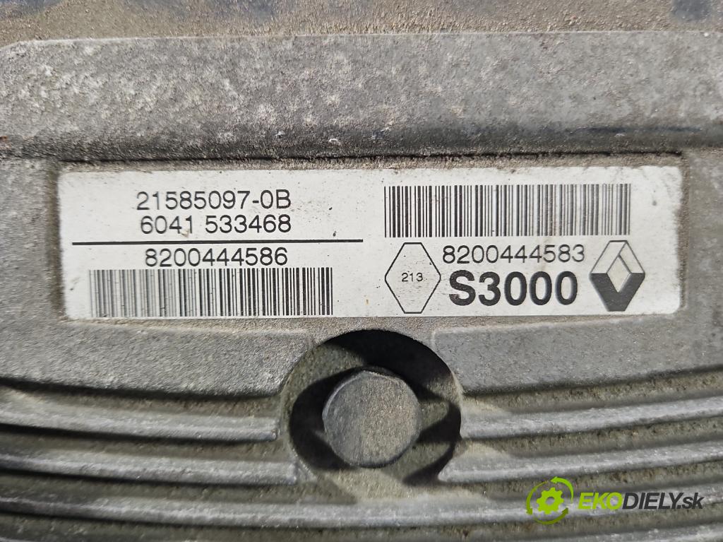 Renault Laguna II 2001-2007 2.0 T 170 HP manual 125 kW 1998 cm3 5- riadiaca jednotka motora 8200444586