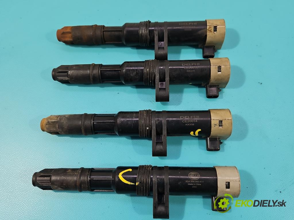 Renault Laguna II 2001-2007 2.0 T 170 HP manual 125 kW 1998 cm3 5- cievka zapaľovacia  (Zapaľovacie cievky, moduly)