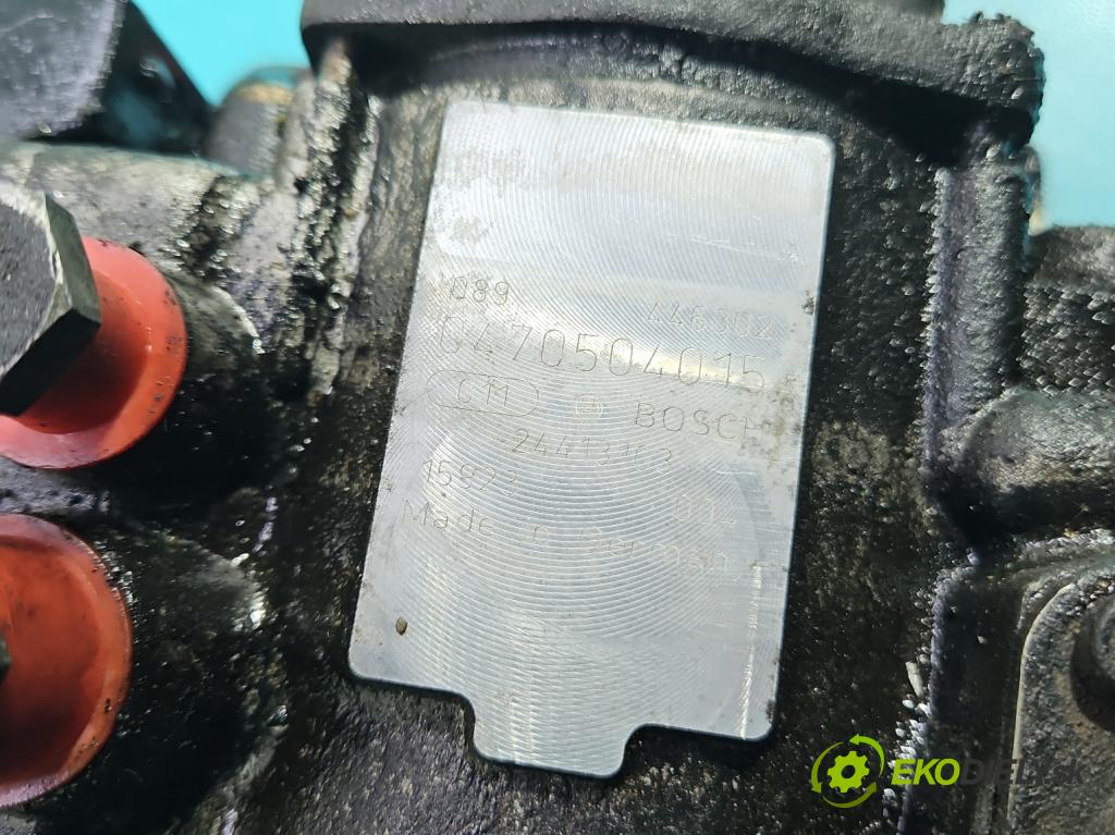 Opel Zafira A 1999-2005 2.0 dti 101 HP manual 74 kW 1995 cm3 5- čerpadlo vstrekovacia 470504015 (Vstrekovacie čerpadlá)