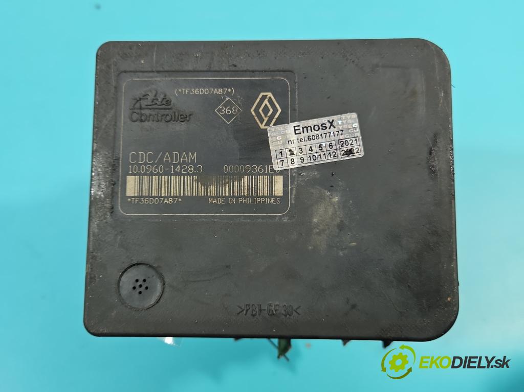 Renault Laguna II 2001-2007 2.0 T 170 HP manual 125 kW 1998 cm3 5- čerpadlo abs 10.0960-1428.3 (Pumpy ABS)