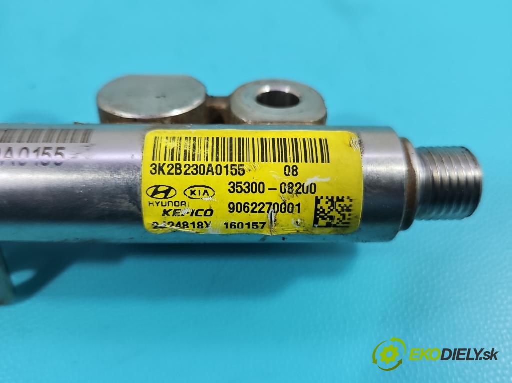 Kia Ceed III 2018- 1.5 160 HP automatic 117,5 kW 1482 cm3 5- lišta vstrekovacia 35300-08200 (Vstrekovacie lišty)