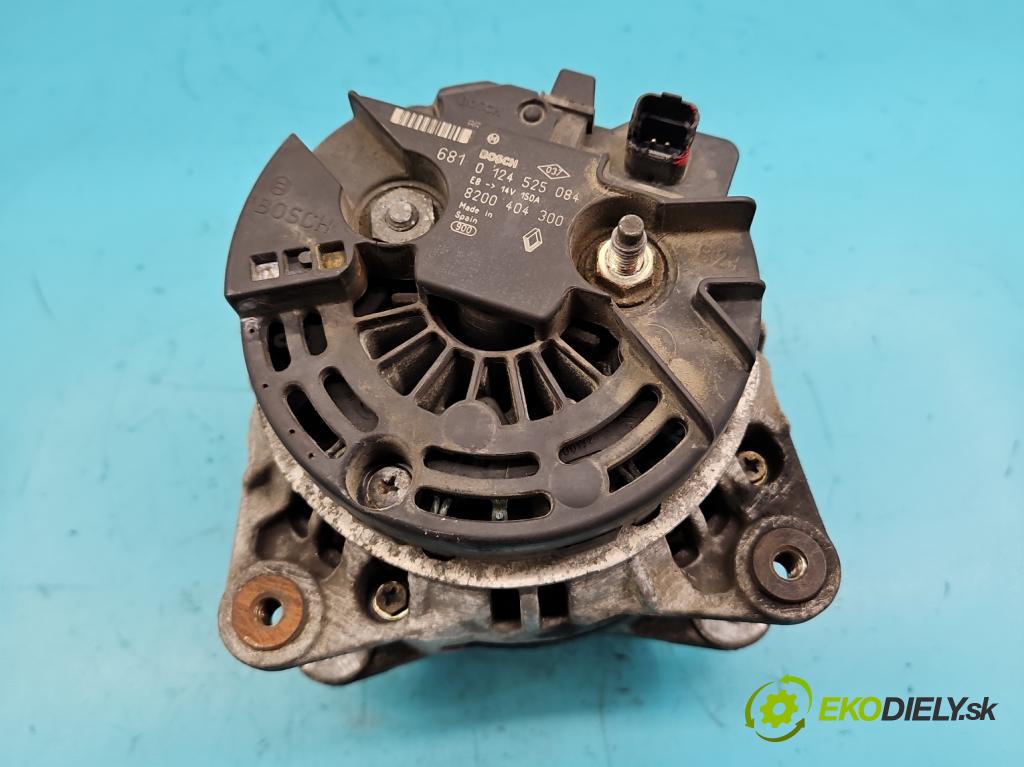 Renault Laguna II 2001-2007 2.0 T 170 HP manual 125 kW 1998 cm3 5- Alternator 0124525084 (Alternátory)