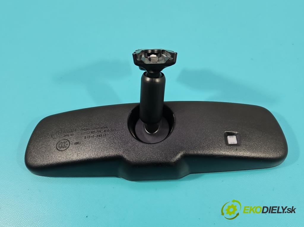 Toyota Corolla E16/E18  2013-2019 1.6 16V 132  HP manual 97 kW 1598 cm3 4- zrkadlo uvnitř: 87810-0W810 (Spätné zrkadlá vnútorné)