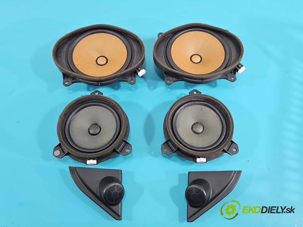 Toyota Corolla E16/E18  2013-2019 1.6 16V 132  HP manual 97 kW 1598 cm3 4- reproduktory komplet 86160-02A60