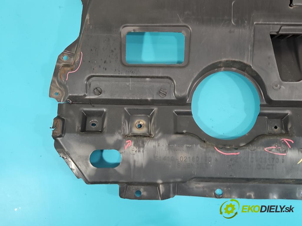 Toyota Corolla E16/E18  2013-2019 1.6 16V 132  HP manual 97 kW 1598 cm3 4- kryt motora dolní: 51410-02170
