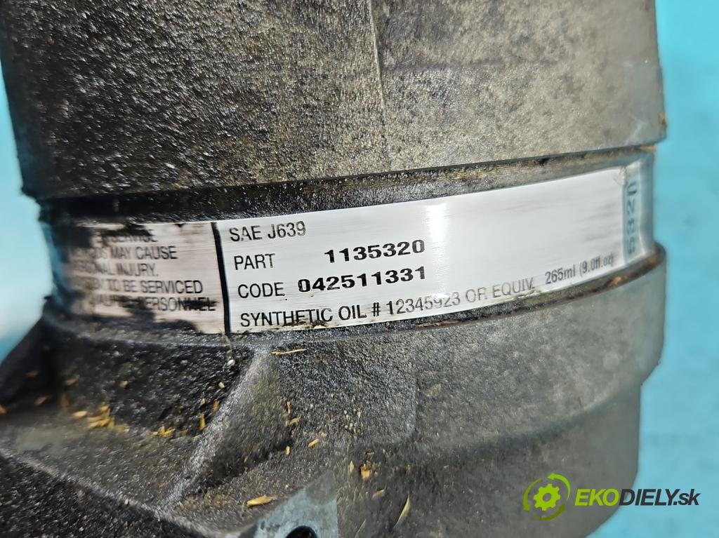 Renault Laguna II 2001-2007 2.0 16V 140 hp manual 103 kW 1998 cm3 5- Kompresor: klíma 1135320 (Kompresory)