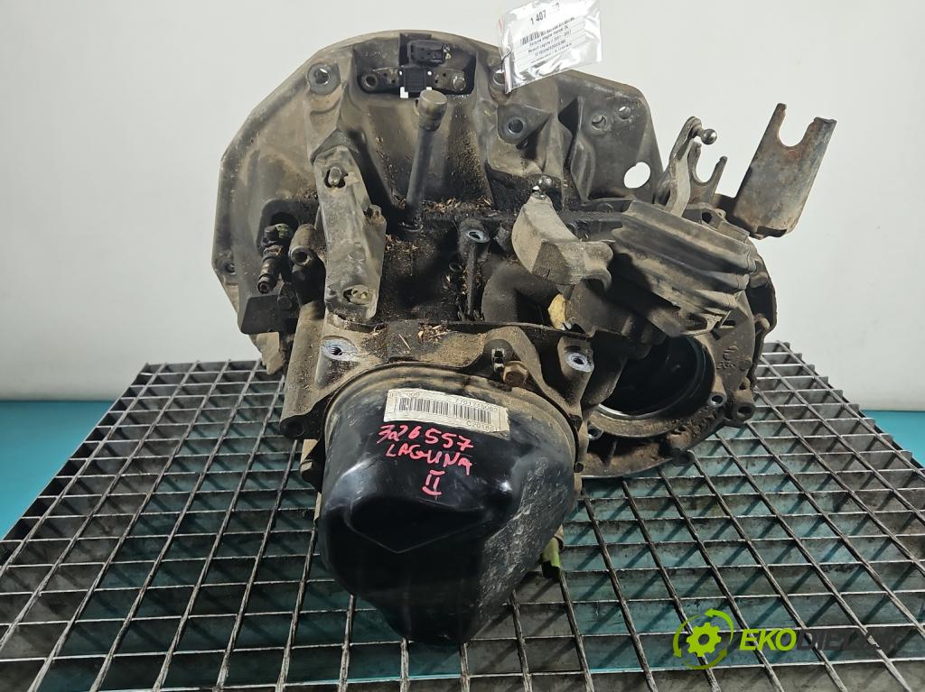 Renault Laguna II 2001-2007 2.0 16V 140 HP manual 103 kW 1998 cm3 5- prevodovka stupeň,rýchlosť manual JR5009
