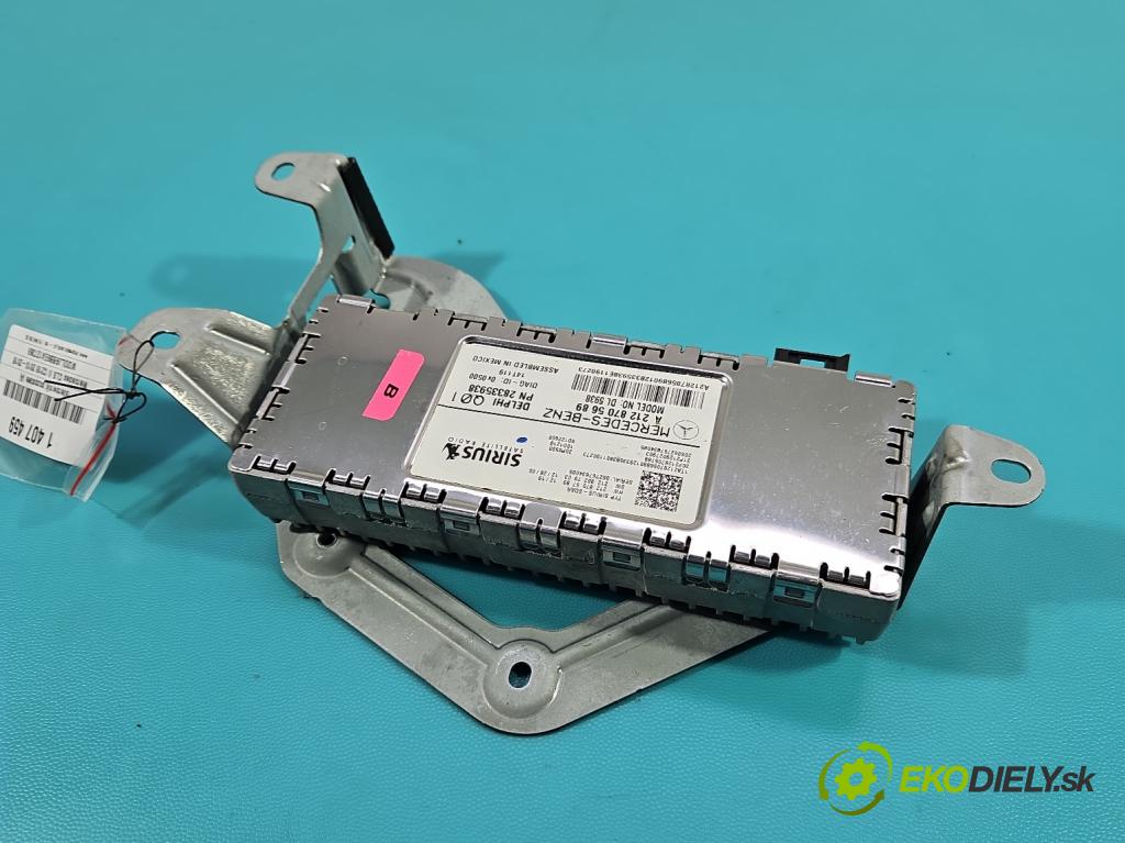 Mercedes CLS II C218 2010-2018 4.7 V8 (278922) automatic 315 kW 4664 cm3 4- Zesilovač: A2128705689 (Zosilňovače)